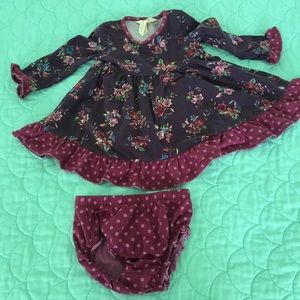 Matilda Jane infant dress and bloomers